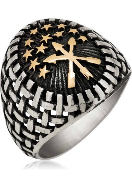 ​gümüş Çerkes Erkek Yüzük