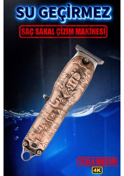 Sakal ve Kaş Çizim Makinesi, Seramik Taban, T-Bıçak, Kullanışlı