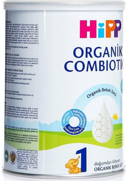 1 Organik Combiotic Bebek Sütü 350 gr 6 Adet modelleri
