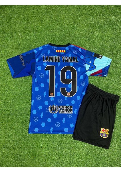 Barcelona Lamine Yamal Özel Konsept Çocuk Forması (Brawl Stars)