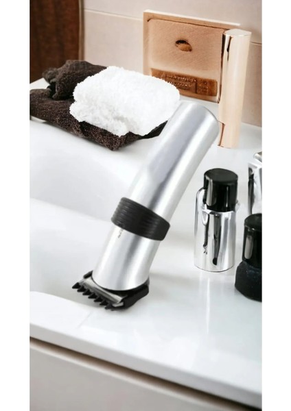 Gri Şarjlı Fonksiyonlu Saç ve Sakal Kesme Cihazı modelleri