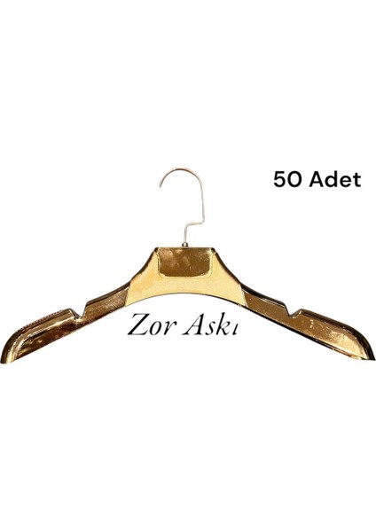 Italyan Kanca A-Kalite Rose Gold Kaplama Plastik Ceket Askısı Kıyafet Askısı