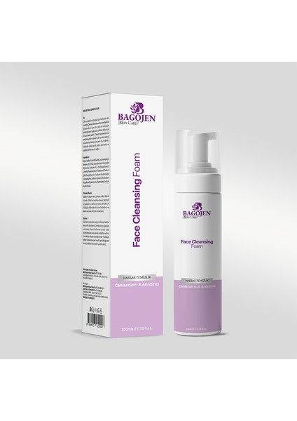 Face Cleansing Foam 200ML ( Yüz Temizleyici )