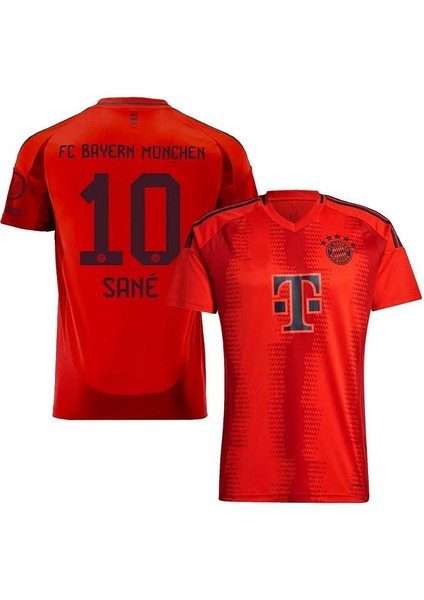 Bayern/münih 2024/25 Yeni Sezon Leroy Sane Iç Saha Forması (Red Kit)