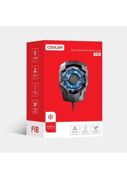 F18 Premium Telefon Soğutucu