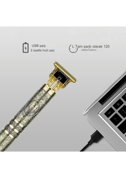 Şarjlı Profesyonel Fonksiyonlu Sakal ve Saç Tıraş Makinesi