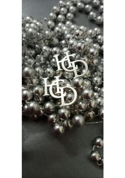 Gümüş Kişiye Özel Üç Harf Kol Düğmesi