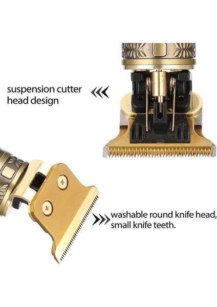 Şarjlı Profesyonel Saç, Sakal ve Ense Kesim Tıraş Makinesi