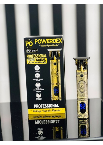 Profesyonel Ense Sakal Çizim Makinesi, PD-680 ve Hassasiyet