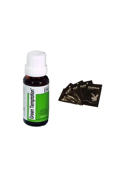 Hepsidahice Green Temptation D9 Kadın + 5li Pboy Lubricant Jel