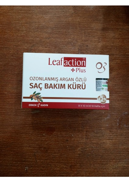 Saç Bakım Kürü Ozonlanmış Argan Özlü 8*10 ml