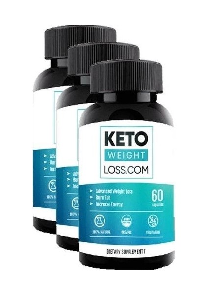 Keto Hologramlı Keto Weight Loss 60LIK 3 Kutu