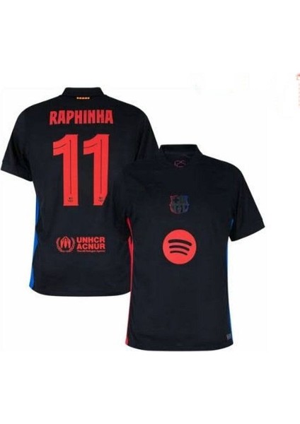 B.a.r.c.e.l.o.n.a 2024/25 Yeni Sezon Raphinha Deplasman Forması (Black) modelleri