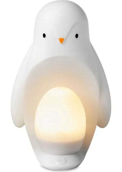 Penguen 2’si 1 Arada Taşınabilir Gece Işığı 10 Saat Şarjlı