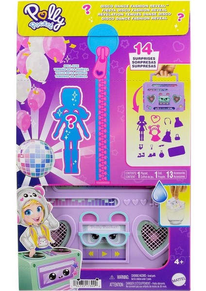 HRD65 Polly Pocket Radyo Temalı Moda Eğlencesi Oyun Seti indirimleri