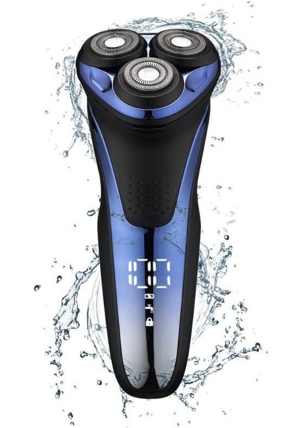 Siyah Şarjlı Islak ve Kuru Tıraş Makinesi, Sakal, Bıyık, Ense Düzeltme, Kesim fiyatları