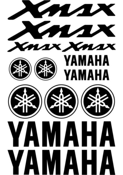 Xmax A4 Ebadlı Sticker Arma