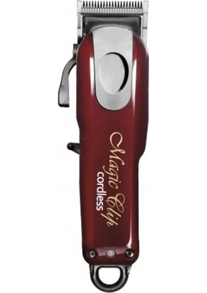 Kırmızı Kablosuz Saç ve Sakal Tıraş Makinesi Profesyonel, Şarjlı ve Kullanışlı