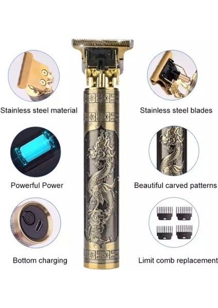 T9 Metalik Tıraş Makinesi - Hafif ve