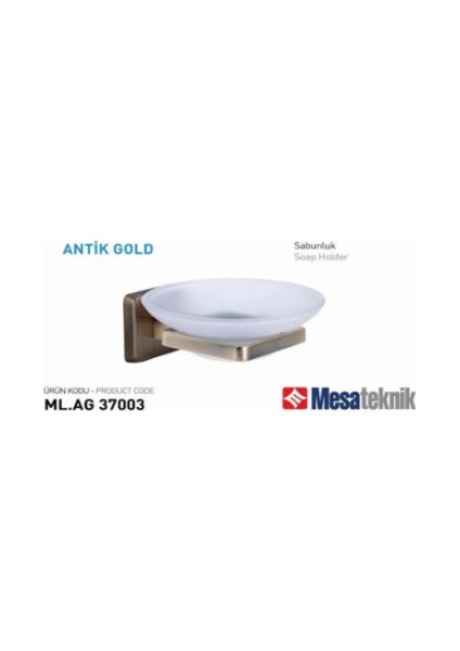 Milet Antik Gold Sabunluk MESAMLAG37003K