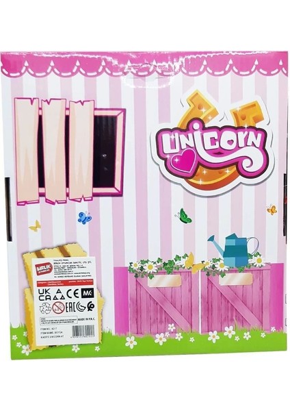 6217 Büyük Kadife Unicorn At -Brl