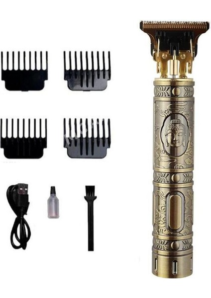 USB Şarjlı Büyük Boy Kullanışlı Ekonomik Saç ve Sakal Tıraş Makinesi