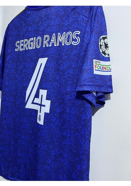 Real Madrid 2021/22 Sergio Ramos Iç Saha Forması fiyatları