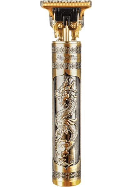 Altın Motifli Profesyonel Saç ve Sakal Kesim Makinesi, indirimleri