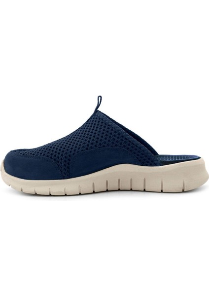 Medikal Lacivert Krem Tabanlı Comfort Spor Terlik indirimleri