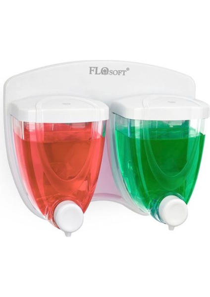 Flosoft Sıvı Sabunluk Ikiz 350+350 ml F029
