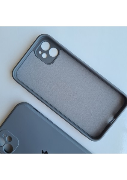 iPhone 11 Uyumlu Köseli Kalıp 12 Görünümlü Lansman Içi Süet Silikon Kılıf fiyatları