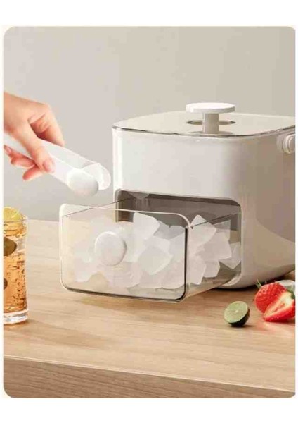 Kapaklı Buz Kalıbı Seti + Şeffaf Saklama Haznesi - 24 Bölmeli Buz Kalıbı Pratik Kullanım fırsatları