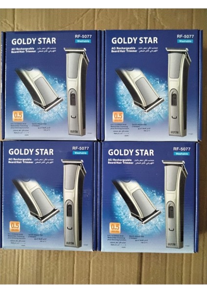 Gri RF-5077 Profesyonel Tıraş MakinesiGüçlü Tasarım