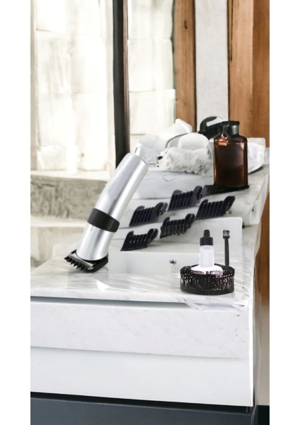 Şarjlı Profesyonel Saç Sakal Kesme ve Tıraş Makinesi Erkek Seti modelleri