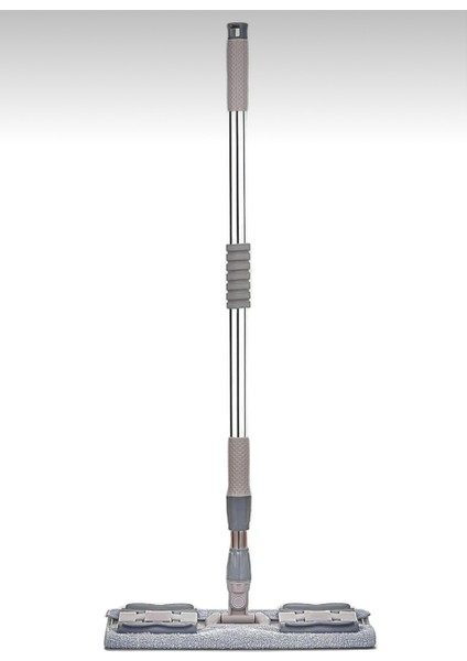 Ayarlanabilir Saplı Mop – Gri, El Kaydırmaz Süngerli, Mandallı Bez Tutucu, Yedek Bez +Mop Tutucu Askı fiyatları