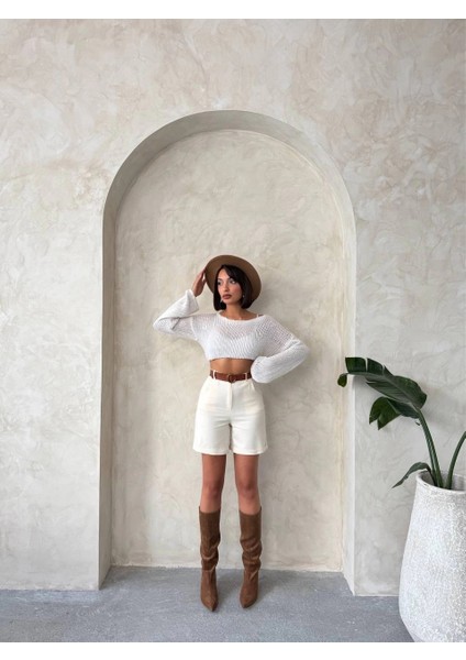 Gabardin Kumaş Şort fırsatları