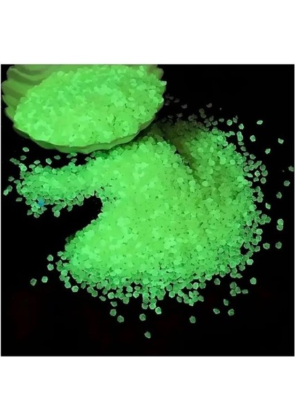 (4000 Adet) 1 Paket Yeşil Bağ/bahçe/saksı/akvaryum Dekoru Parlayan Mıcro Kum Taş fırsatları