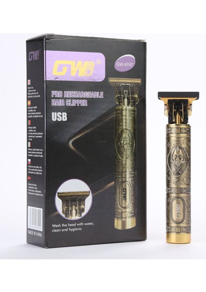 Antik Sarı 190G Metal Tıraş Makinesi, Profesyonel ve Pratik Kullanım modelleri