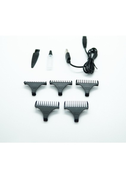 Kahverengi Profesyonel Fonksiyonlu Saç Sakal Ense Tıraş Makinesi indirimleri