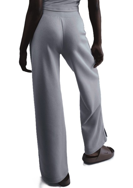 Sportswear Phoenix Fleece High Rise Wide Leg Logo Pants Kadın Yüksek Bel Eşofman Altı Mor fiyatları