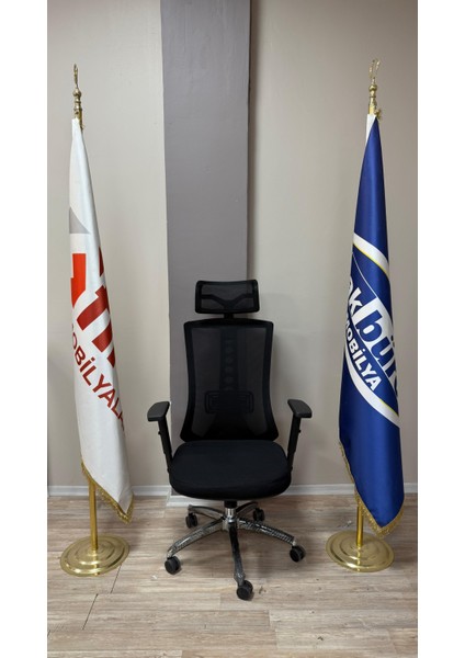 Ofis Ev Personel Yönetici Çalışma Koltuğu Greyder Fırat Ofis