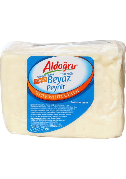 Tam Yağlı Koyun Peyniri (675 - 700 Gr)