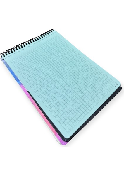 Pastel Block A5 Not Defteri, 100 Yaprak Kareli, Renkli Tasarım indirimleri