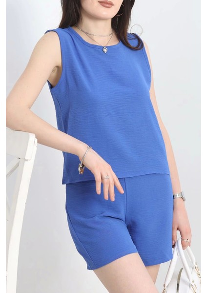 Şortlu Ayrobin Takım Mavi indirimleri
