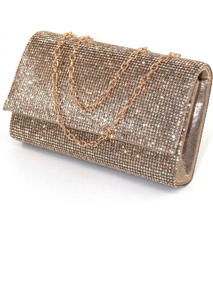 Taşlı Gold Abiye Çanta. Clutch Gold Taşlı Davet Gece Çantası. Altın Abiye Çanta. Gold Abiye Çanta. indirimleri