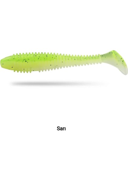 Silikon Yem Takımları(25 Adet 8 cm Silikon, 5 Adet Zoka, 5 Adet Klipsli Firdöndü,bir Adet Saklamakutusu)