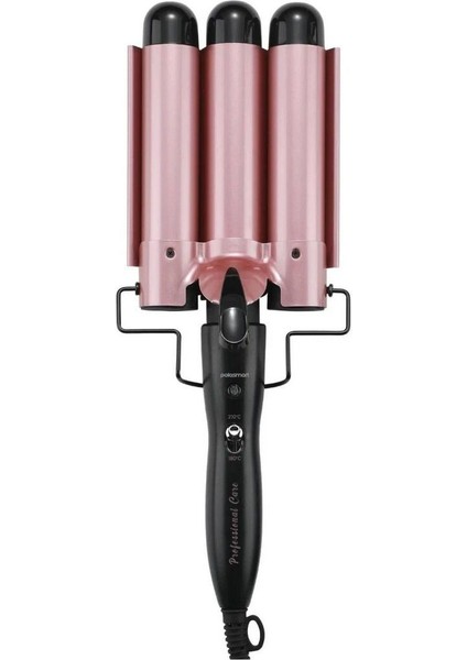 32MM Wag Maşa, Pembe, Şık ve Kullanışlı Saç Maşası