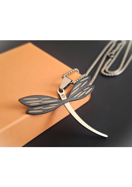 Sevgiliye Hediye Paslanmaz Çelik Yusufçuk Kolye modelleri