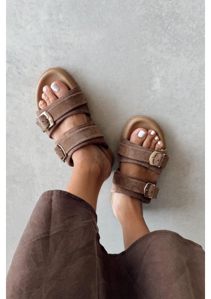 Peru Toprak Hakiki Deri Terlik modelleri