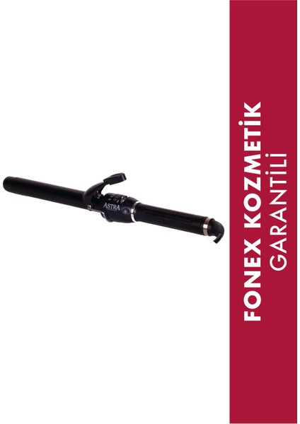 32 mm Profesyonel Saç Maşası, Siyah, Güçlü ve Şık Tasarım